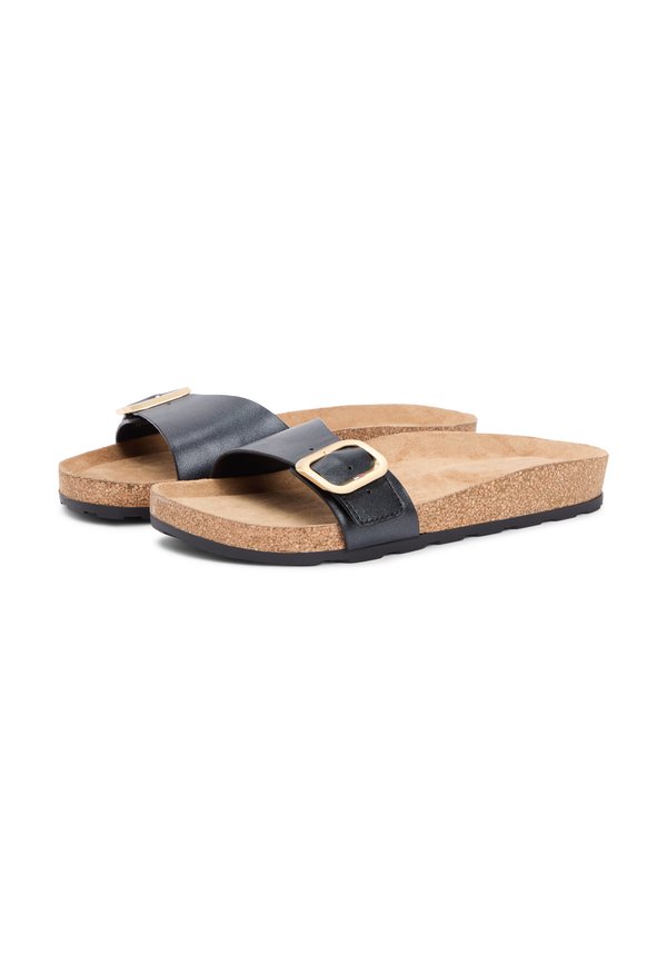 Tommy Hilfiger CORK FOOTBED SLIP-ON SANDALS