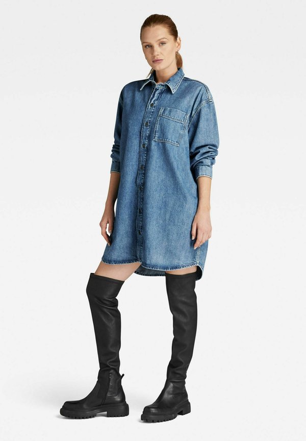 G-STAR OVERSIZED DENIM DRESS