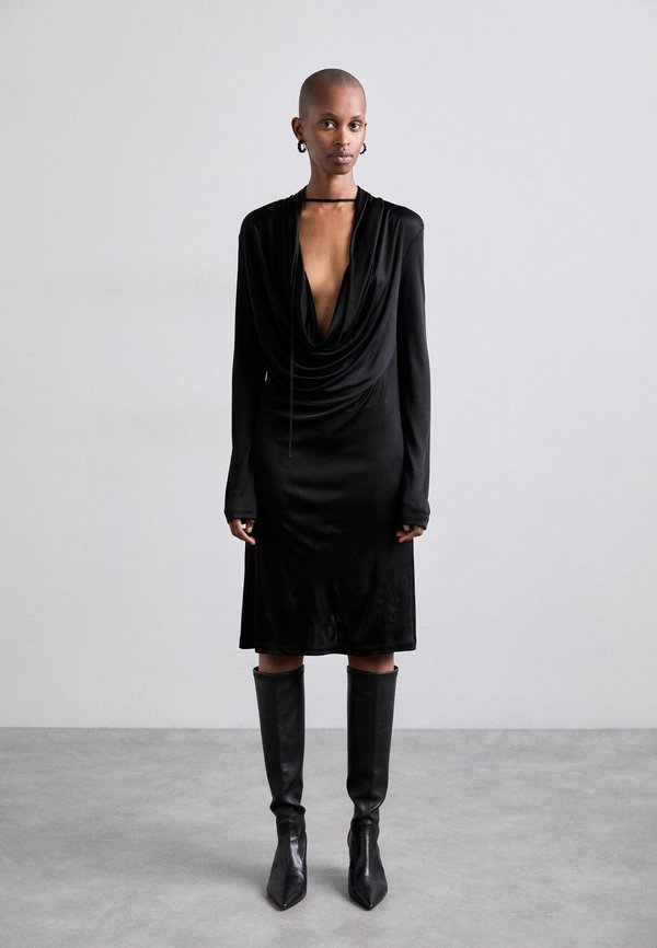 Helmut Lang COWL DRESS LIQUID