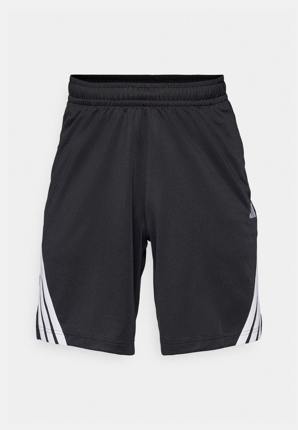 adidas Performance 3-STRIPES   - Sports shorts - black white