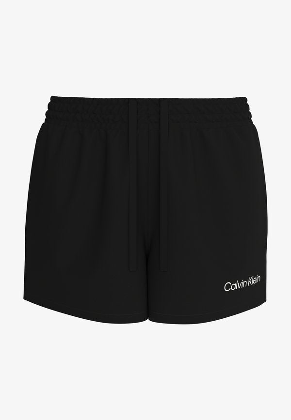 Calvin Klein FRENCH TERRY - Shorts - black