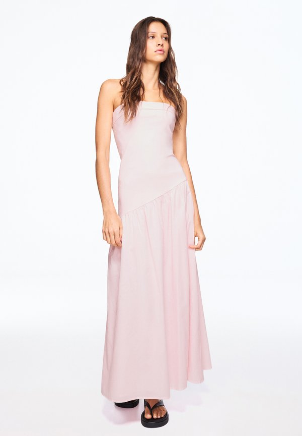 Bershka BANDEAU - MIDI DRESS 01080777 - Day dress - pink