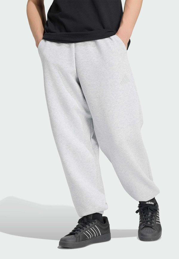 adidas Sportswear SOFT LUX PANTS - Tracksuit bottoms - light grey heather