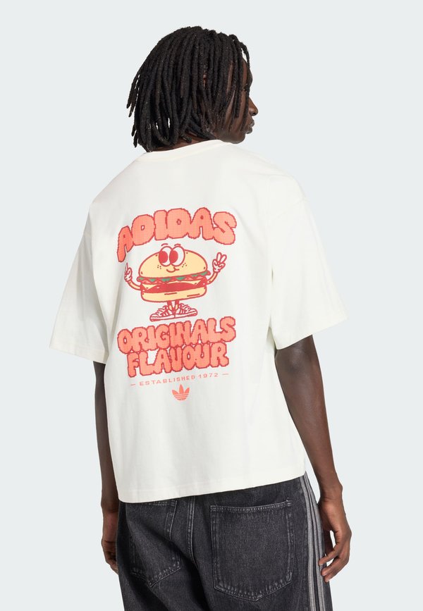 adidas Originals BURGER TEE - Print T-shirt - off white