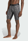 adidas Performance ADIDAS PERFORMANCE TECHFIT AOP SHORTS TIGHTS - Boxer briefs - black/grey six