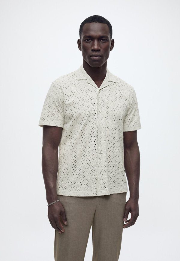 TOM TAILOR DENIM RELAXED EMBRO SHIRT