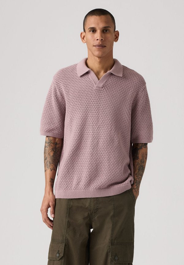 Levi's® DILLON OPEN COLLAR  - Polo shirt - quail