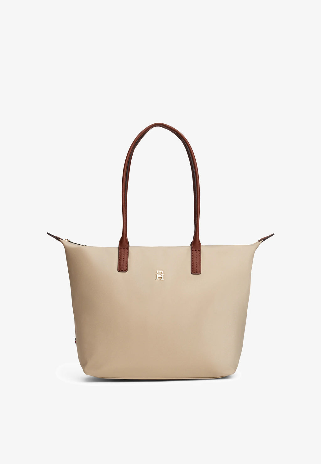 Tommy Hilfiger Tommy Hilfiger POPETTE TOTE - Tote bag - sandalwood