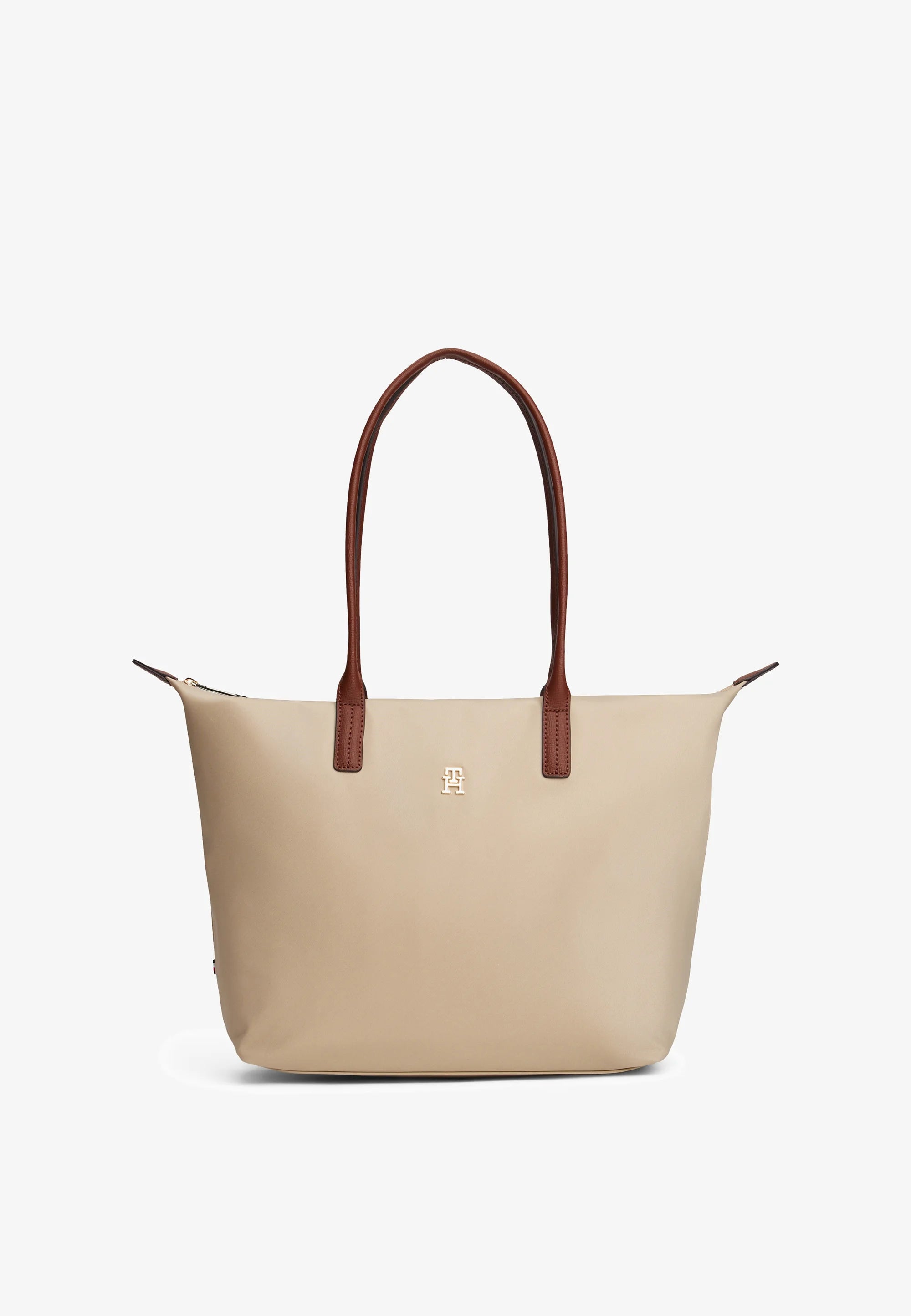 Tommy Hilfiger Tommy Hilfiger POPETTE TOTE - Tote bag - sandalwood