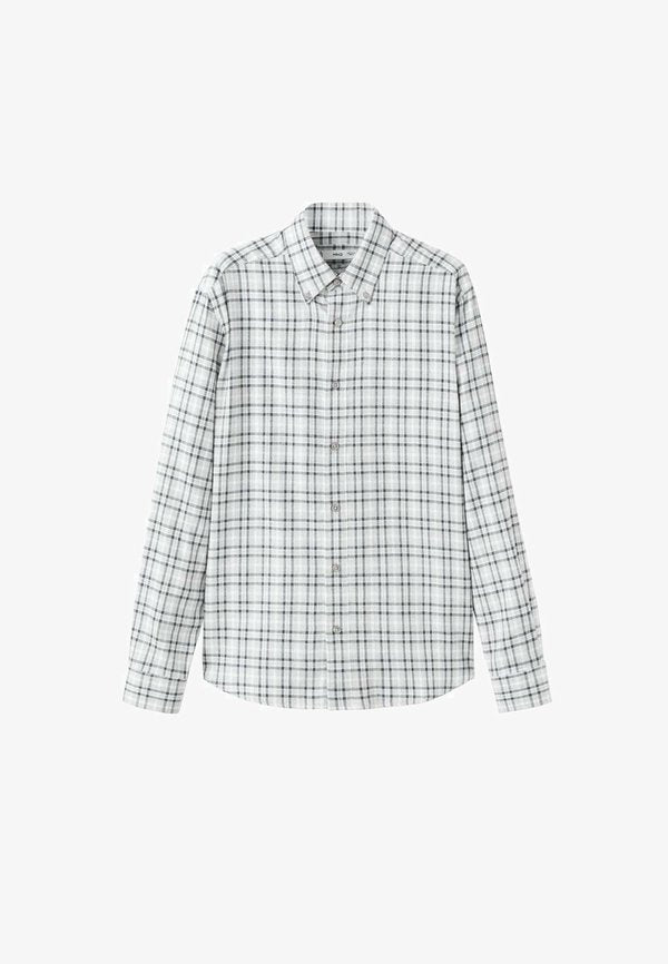 Mango Shirt - světle šedá vigore