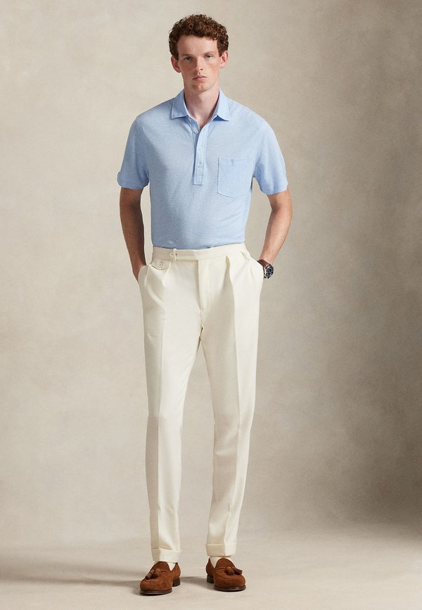 Polo Ralph Lauren STANDARD FIT LINEN PIQUÉ POLO SHIRT