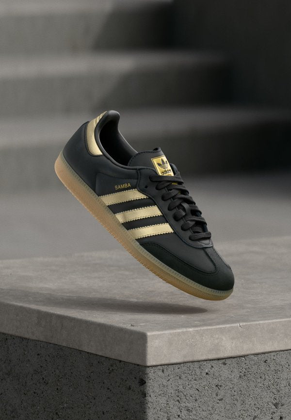 adidas Originals SAMBA OG W - Trainers - core black/thermal chrome