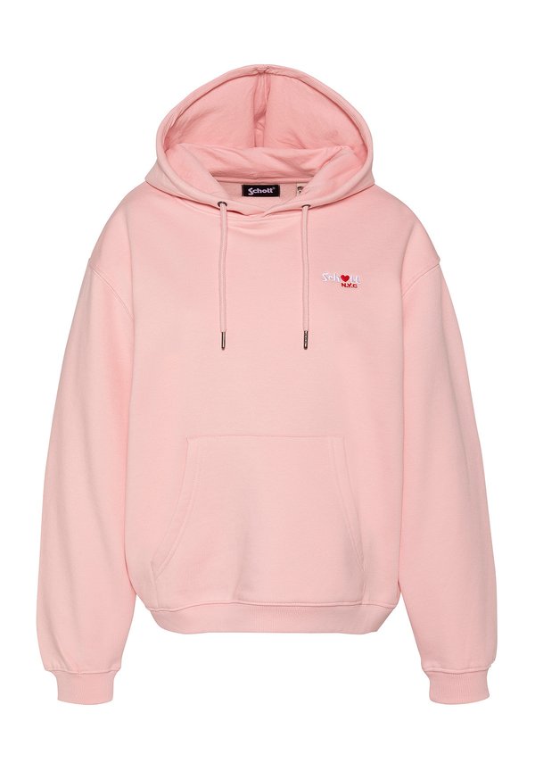 Schott SWEATSHIRT À CAPUCHE AVEC BRODERIE CUR