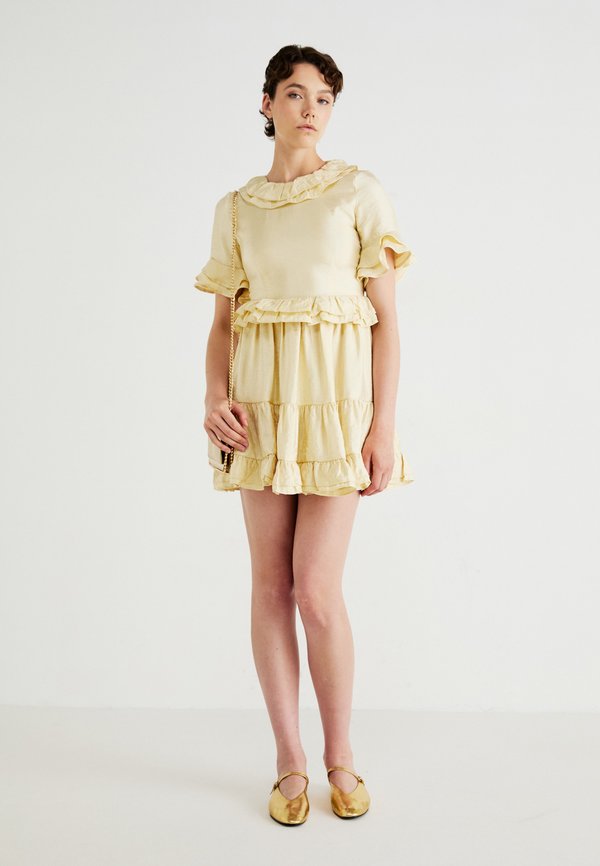 Sister Jane BUTTERCUP RUFFLE MINI DRESS