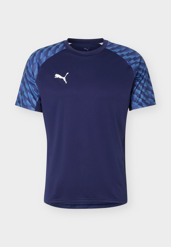 Puma TEAMLIGA26 - Sports T-shirt - navy/white/blue horizon
