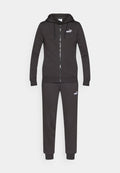 Puma HOODED SUIT - Tracksuit - black
