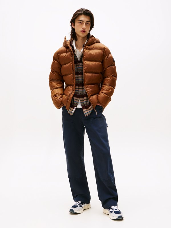 Tommy Jeans HOODED LOGO PUFFER