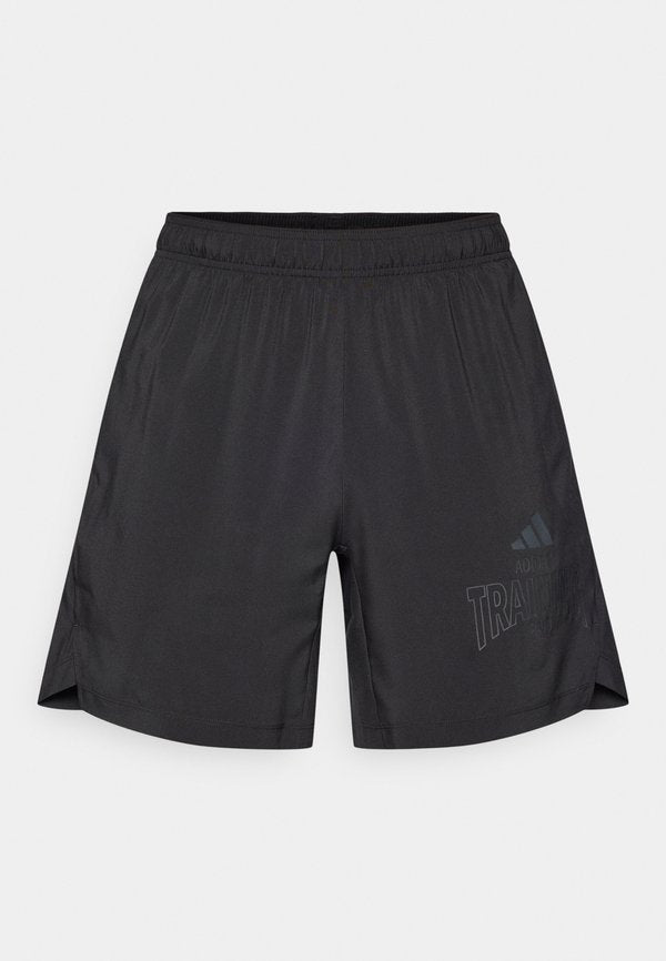 adidas Performance D4T POWER ESSENTIALS WORKOUT GRAPHICS - Sports shorts - black