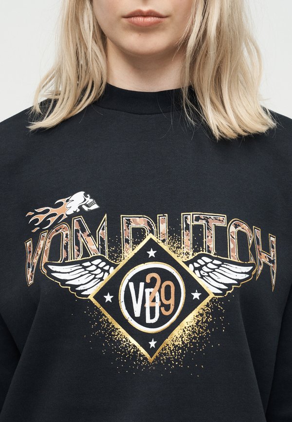 Von Dutch RELAX FIT ROUND NECK WITH FRONT PRINT