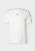 Puma ESS TAPE TEE - Print T-shirt - white