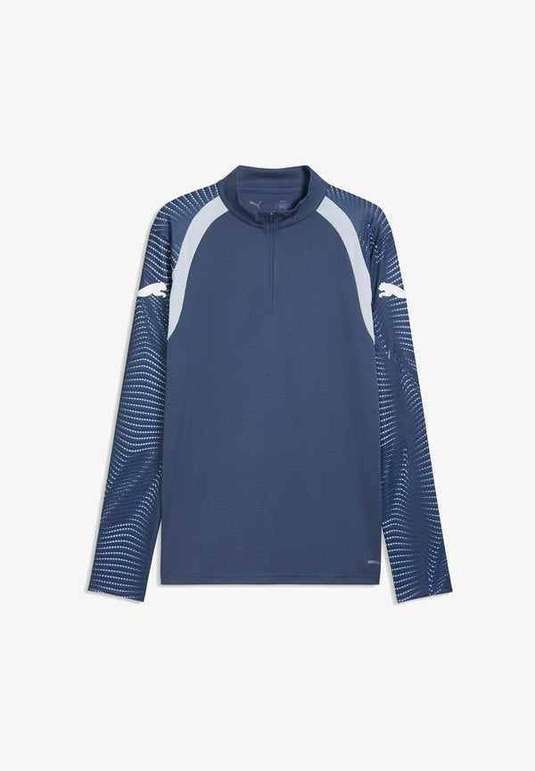 Puma INDIVIDUALFINAL FUSSBALLTOP - Long sleeved top - deep blue- white-icy blue