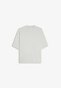 Bershka BOXY SHORT SLEEVE - T-SHIRT 00077443 - Basic T-shirt - light grey