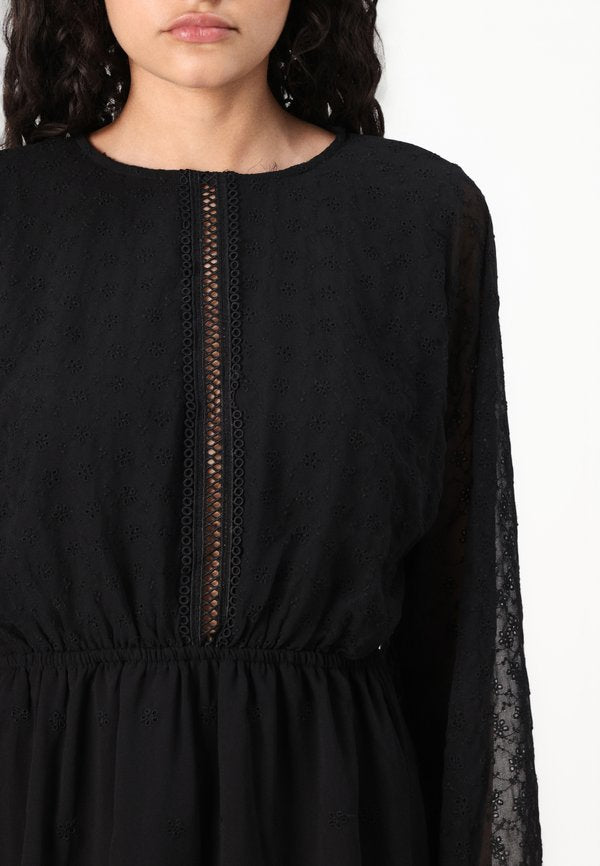 NA-KD LACE UP BACK MINI DRESS