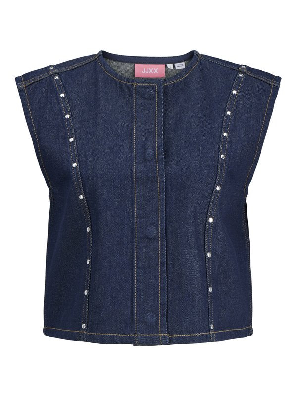 JJXX JXMAE DENIM WAISTCOAT