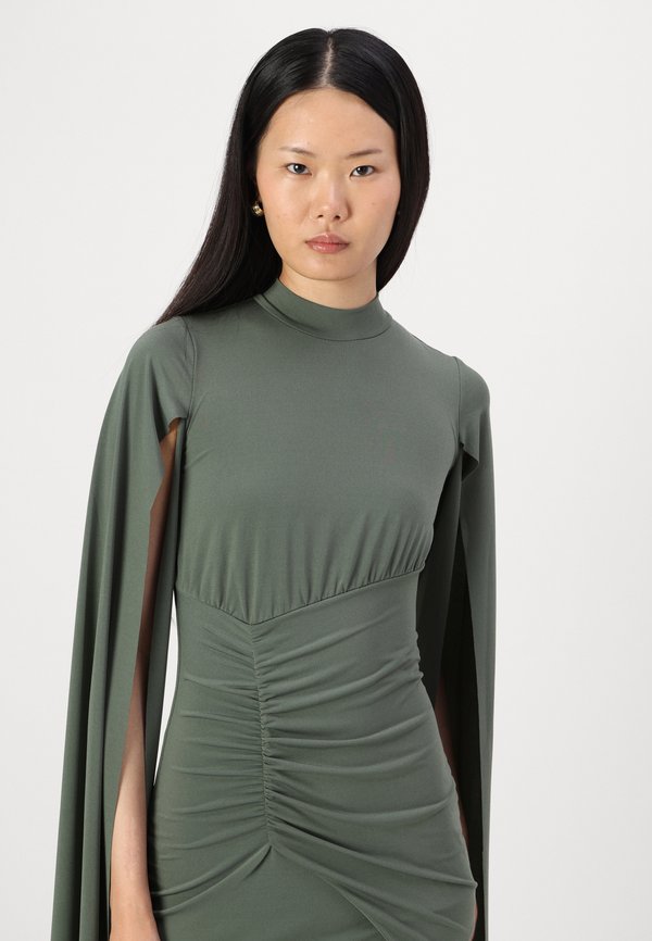 WAL G. DOHA OPEN SLEEVE SLINKY DRESS