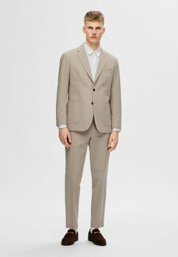 Selected REGULAR FIT SEERSUCKER