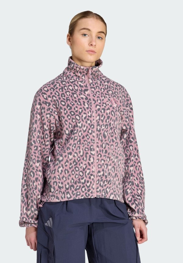 adidas Sportswear Fleece jacket - dual lilac/magic mauve/grey six