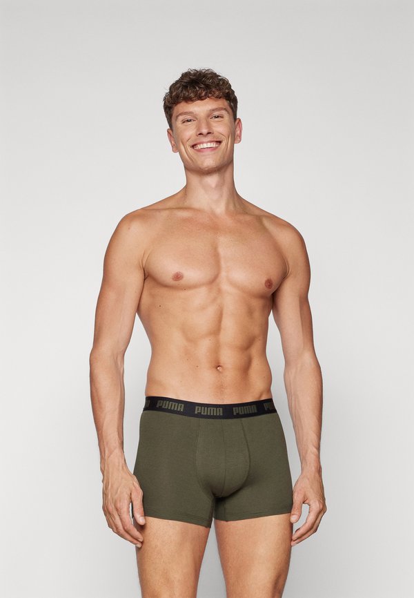 Puma MEN EVERYDAY 3 PACK - Boxer briefs - forest night