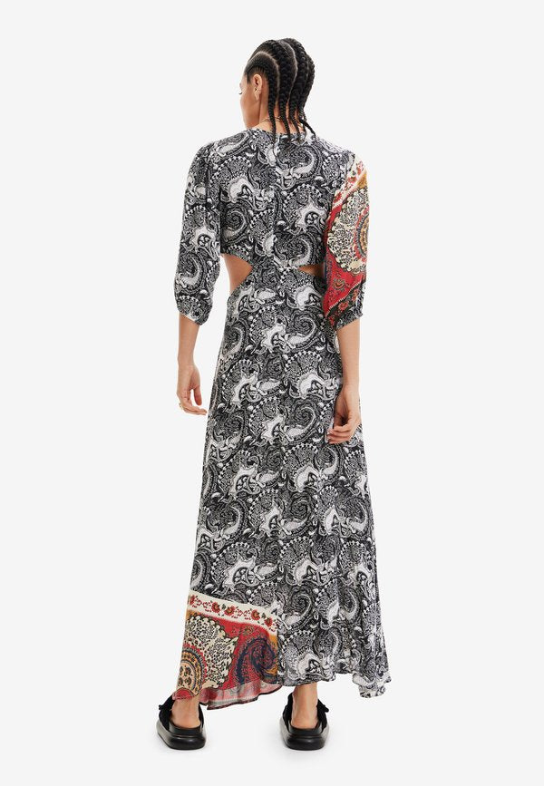 Desigual LONG PAISLEY CUT OUT