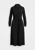 Lauren Ralph Lauren LONG SLEEVE GEORGETTE MIDI DRESS
