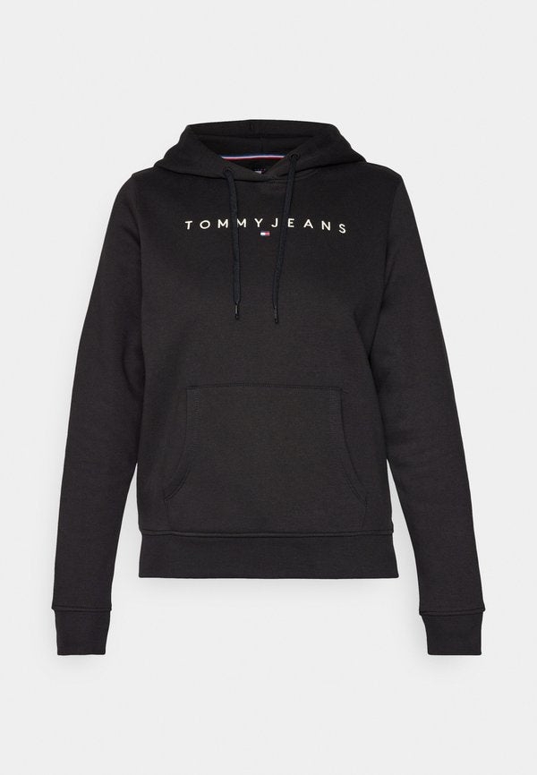 Tommy Jeans LINEAR LOGO FLEECE DRAWSTRING HOODY