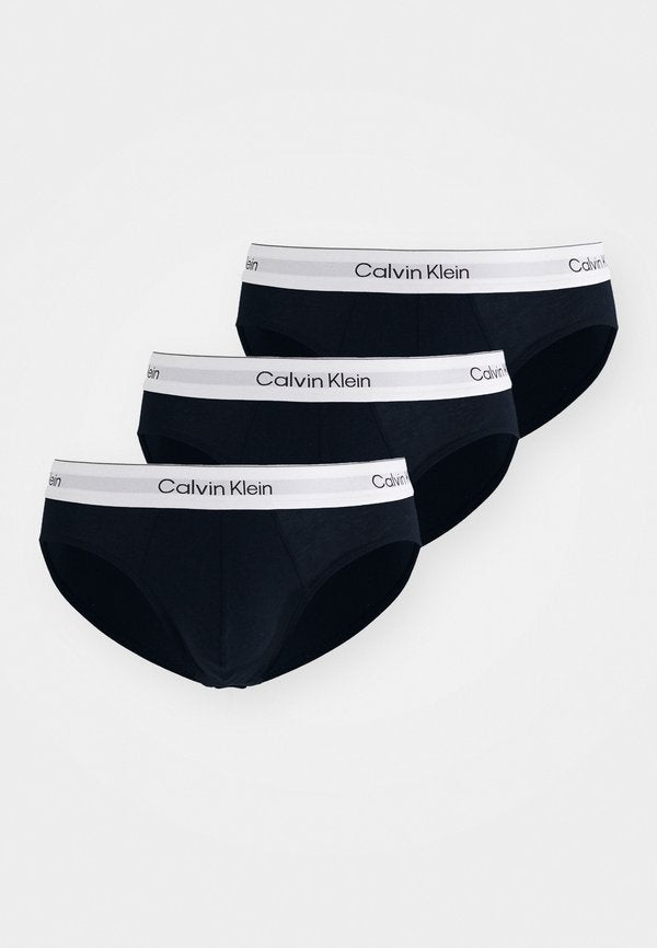 Calvin Klein Underwear 3 PACK - Briefs - black