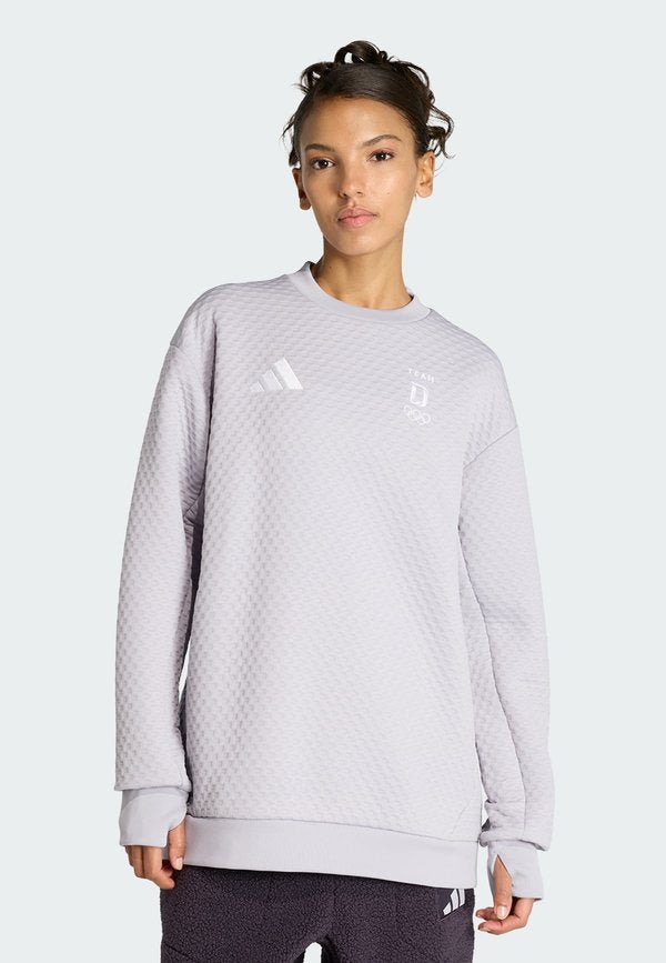 adidas Performance TEAM D XPLORIC CREW NECK - Jumper - glory grey