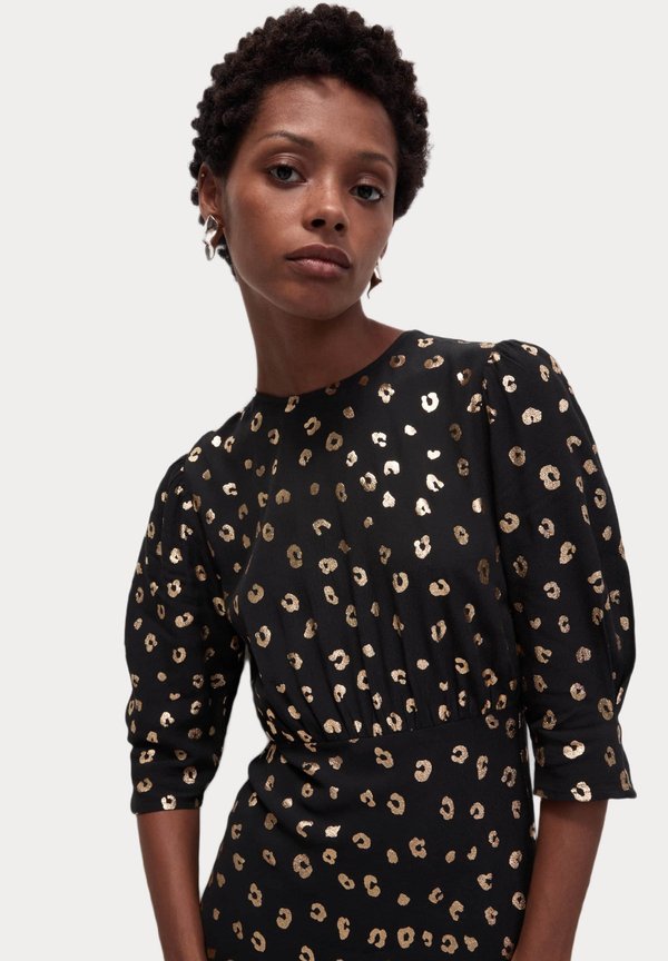 Marks & Spencer FOIL ANIMAL PRINT COLUMN