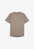 Puma M PWRMODE TEE - Sports T-shirt - mouse gray