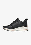 Skechers BILLION 2 FINE SHINE - Trainers - schwarz
