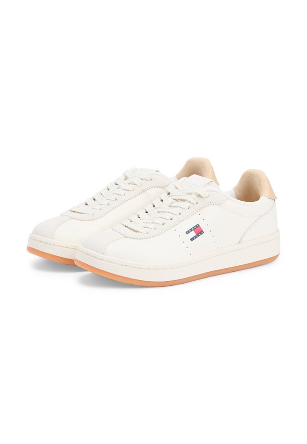 Tommy Jeans LOGO LEATHER ARCHIVE COURT TRAINERS