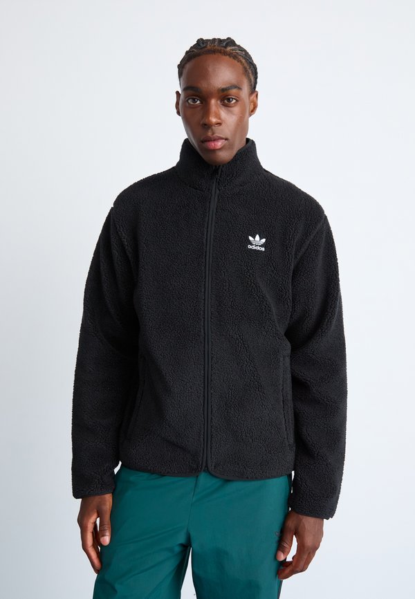 adidas Originals ESSENTIALS - Fleece jacket - black