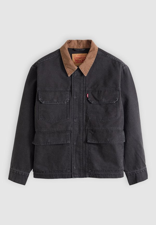 Levi's® EAST PORT - Denim jacket - meteorite