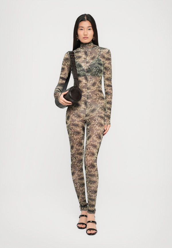 Norma Kamali LONG SLEEVE CATSUIT