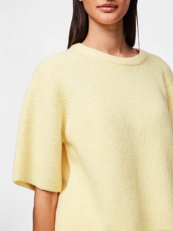 Pieces Knitted PCSILLY short sleeved