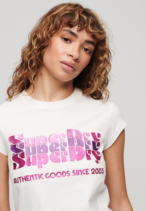 Superdry & Co RETRO GLITTER LOGO