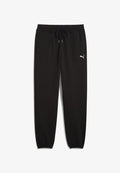 Puma WARDROBE ESSENTIALS RELAXED JOGGING - Tracksuit bottoms - black