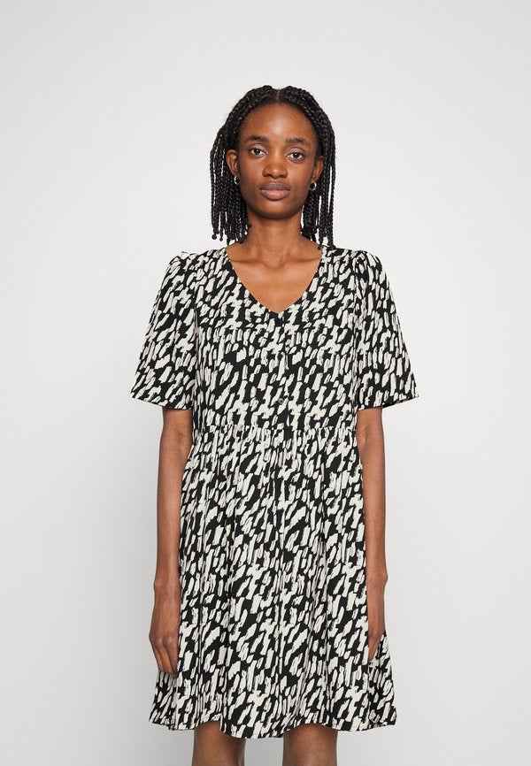 JDY JDYLULU SHORT BUTTON DRESS