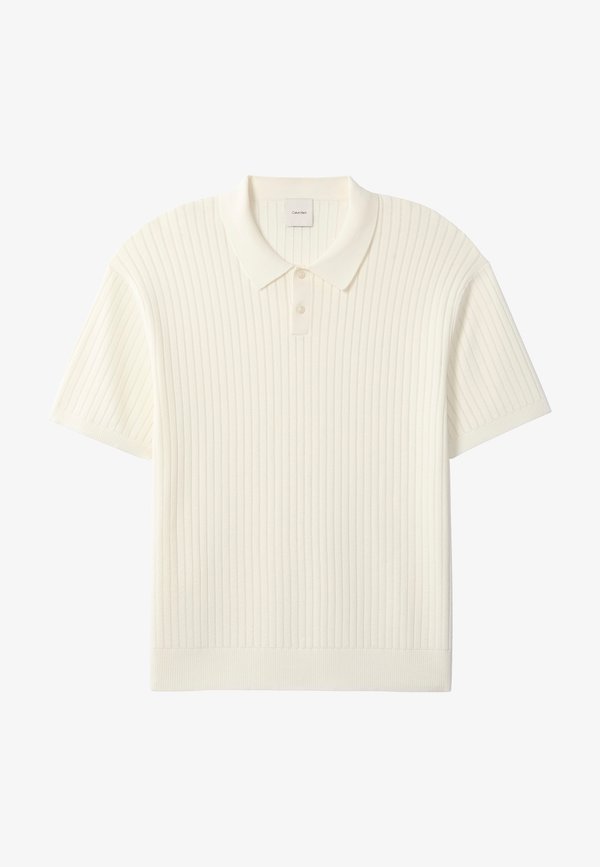 Calvin Klein LIGHTWEIGHT - Polo shirt - tofu