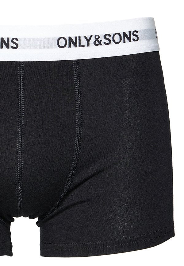 Only & Sons ONSTREY SOLID BOXER 5 PACK